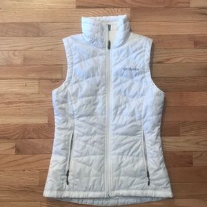 White Columbia “Heavenly” Puffer Vest Sz S